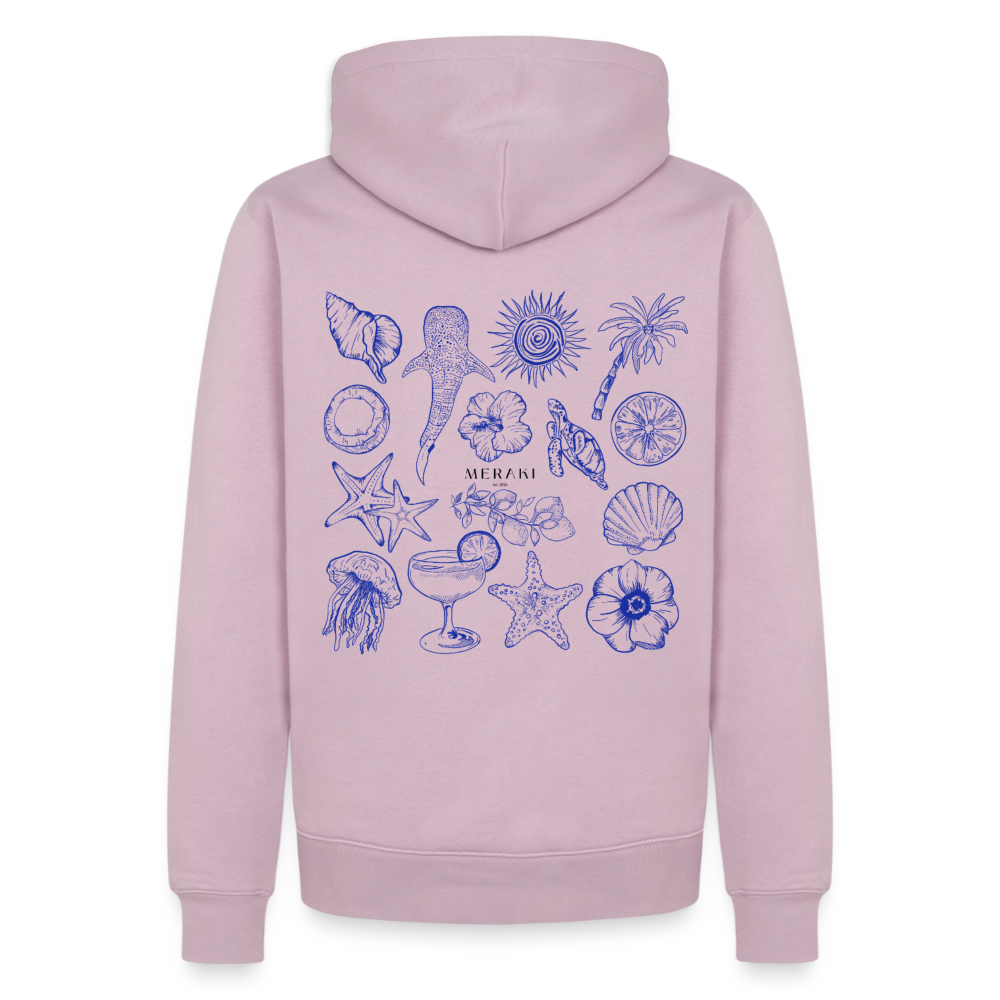 Männer Premium Hoodie - Altrosa