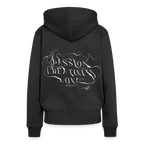 Frauen Premium Hoodie - Anthrazit meliert
