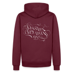 Männer Premium Hoodie - Burgunderrot