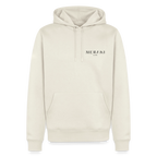 Männer Premium Hoodie - Naturweiß