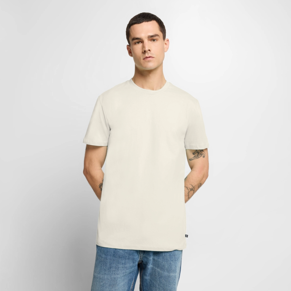 Männer Premium T-Shirt - PASSION, CREATIVITY, LOVE - Naturweiß