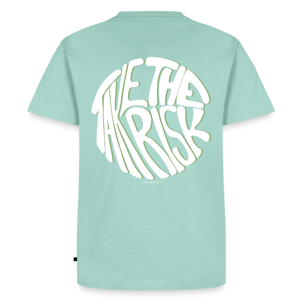 Männer Premium T-Shirt - TAKE THE RISK - Mint 