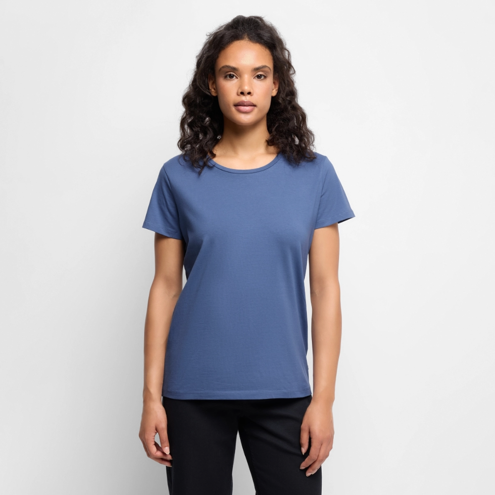 Frauen Premium T-Shirt - Taubenblau