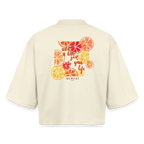 Boxy Frauen Recyceltes 1/2 Sleeved T-Shirt by Stanley/Stella - Natur