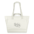 Wasserabweisende Padded Bag - Naturweiß