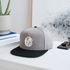 Snapback Cap - Graphit/Schwarz