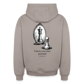 Oversized Heavyweight Hoodie - CHESS - Taupe