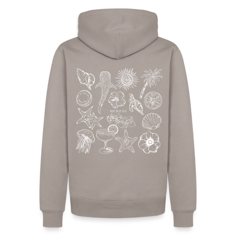 Männer Premium Hoodie - Taupe