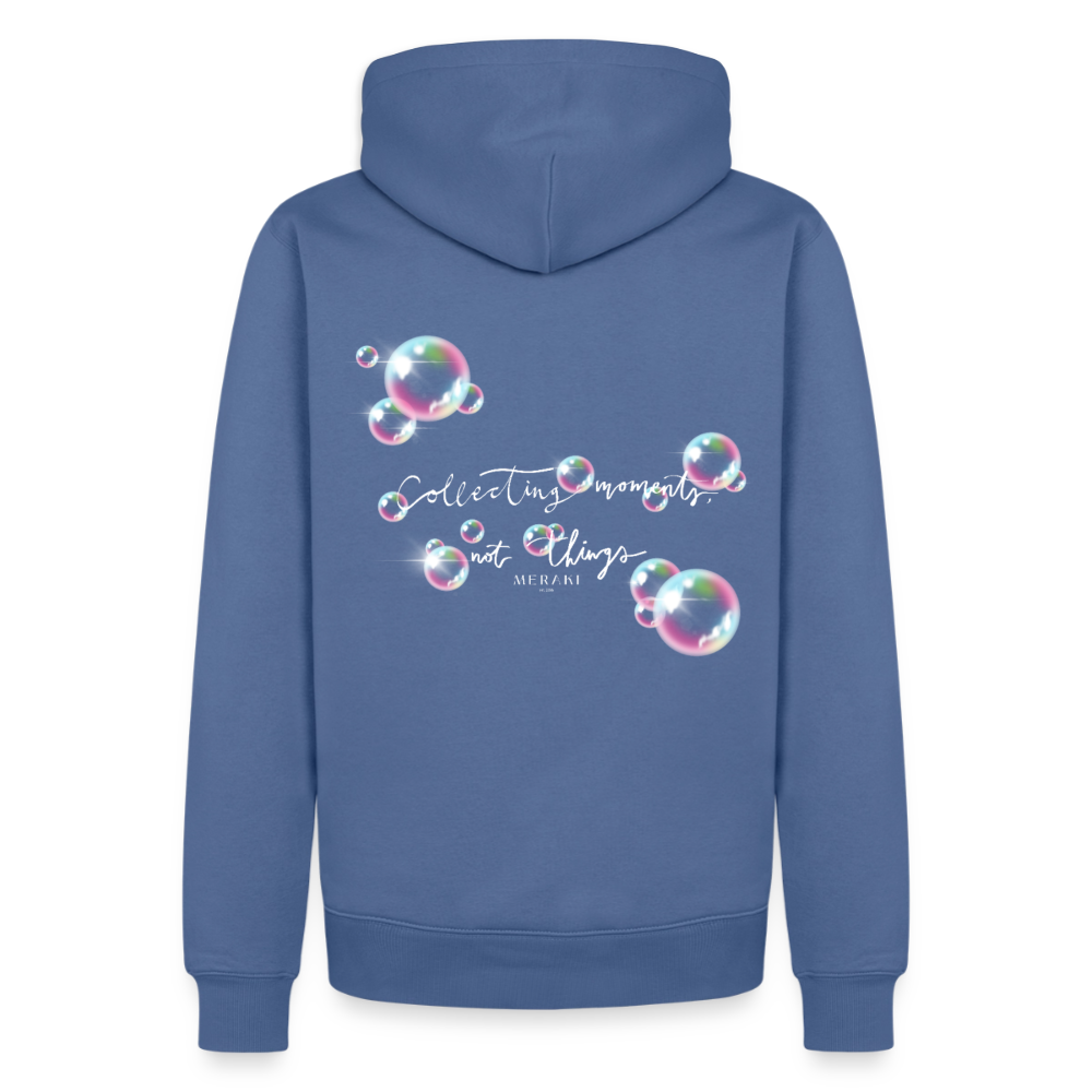 Männer Premium Hoodie - Taubenblau
