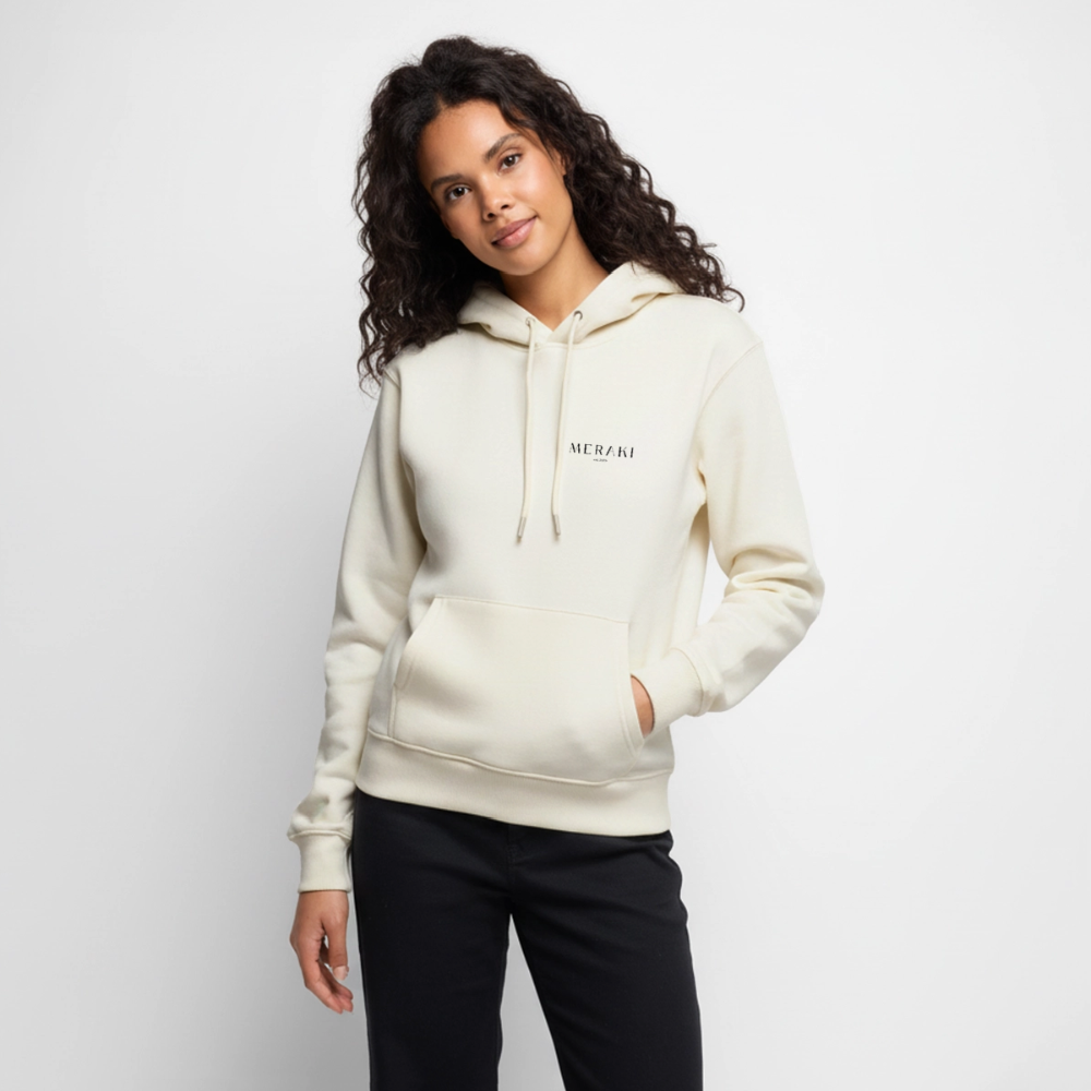 Frauen Premium Hoodie - Naturweiß