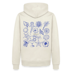 Männer Premium Hoodie - Naturweiß