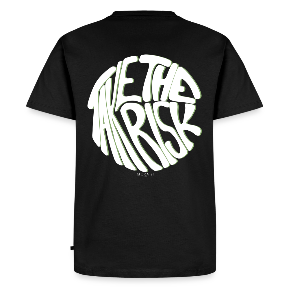 Männer Premium T-Shirt - TAKE THE RISK - Schwarz