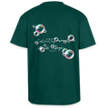 Oversized Heavyweight T-Shirt - Seifenblasen - hunter Green