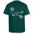 Oversized Heavyweight T-Shirt - Seifenblasen - hunter Green
