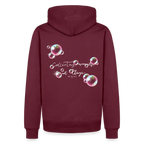 Männer Premium Hoodie - Burgunderrot
