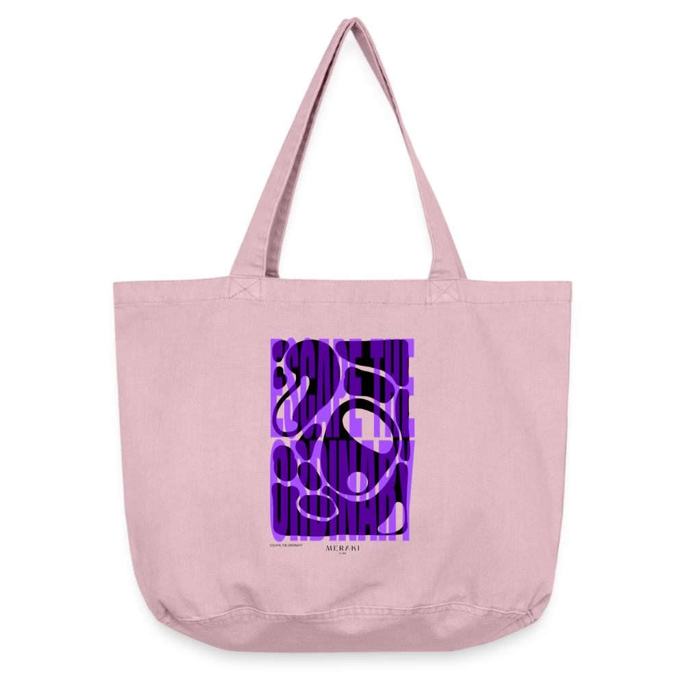 Vintage-Washed Shopper - Vintage Rosa
