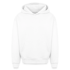 Oversized Heavyweight Hoodie - PASSION, CREATIVITY, LOVE - Weiß