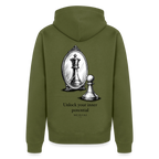Männer Premium Kapuzenjacke - Khaki