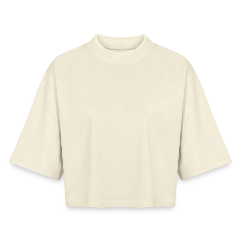 Boxy Frauen Recyceltes 1/2 Sleeved T-Shirt by Stanley/Stella - Natur