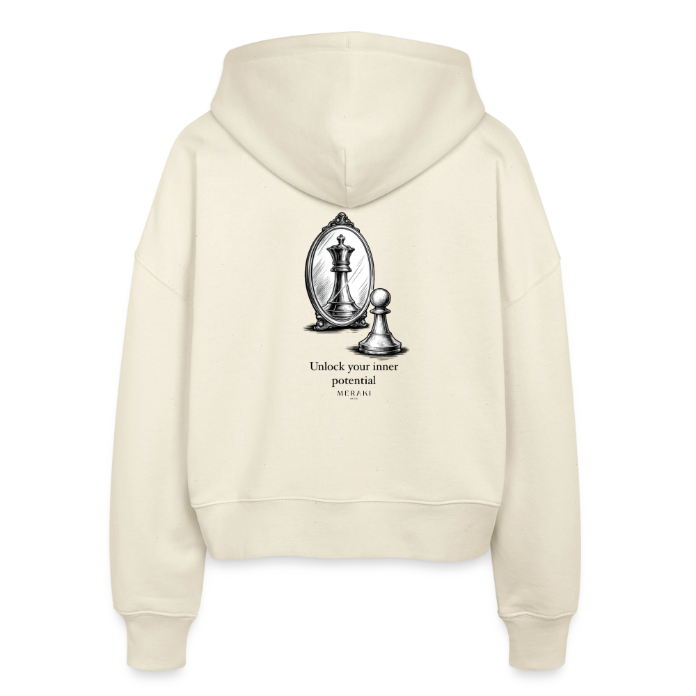 Stanley/Stella Boxy Frauen Bio Zip Hoodie Ida - Natur