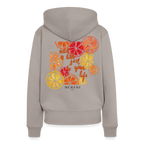 Frauen Premium Hoodie - Taupe