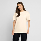 Oversized Heavyweight T-Shirt - Sommergefühle - Creme