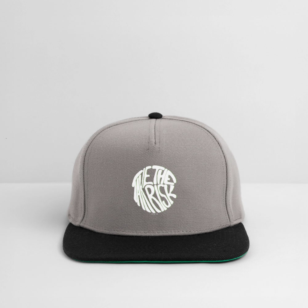 Snapback Cap - Graphit/Schwarz