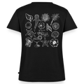 Frauen Bio-T-Shirt mit V-Ausschnitt von Stanley & Stella - Schwarz