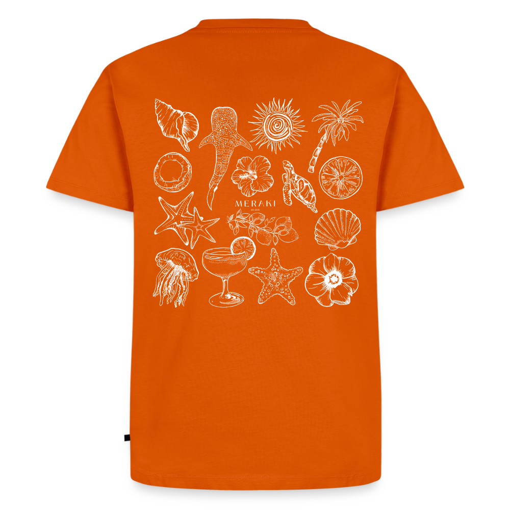 Männer Premium T-Shirt - Orange 