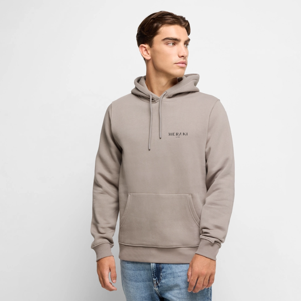 Männer Premium Hoodie - Taupe