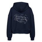 Stanley/Stella Boxy Frauen Bio Zip Hoodie Ida - Navy