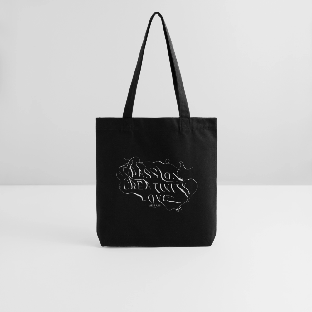 Stanley/Stella recycelter Heavyweight Stoffbeutel - Schwarz