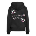 Frauen Premium Hoodie - Schwarz