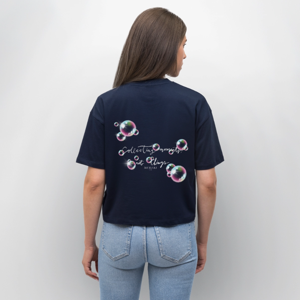 Stanley/Stella Frauen Boxy Bio-T-Shirt Nova - Navy