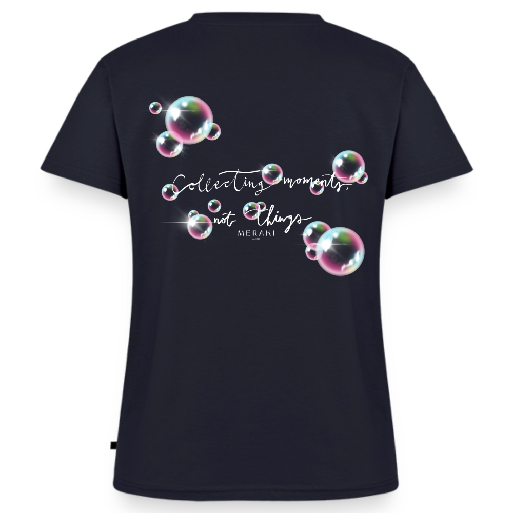 Frauen Bio-T-Shirt mit V-Ausschnitt von Stanley & Stella - Navy