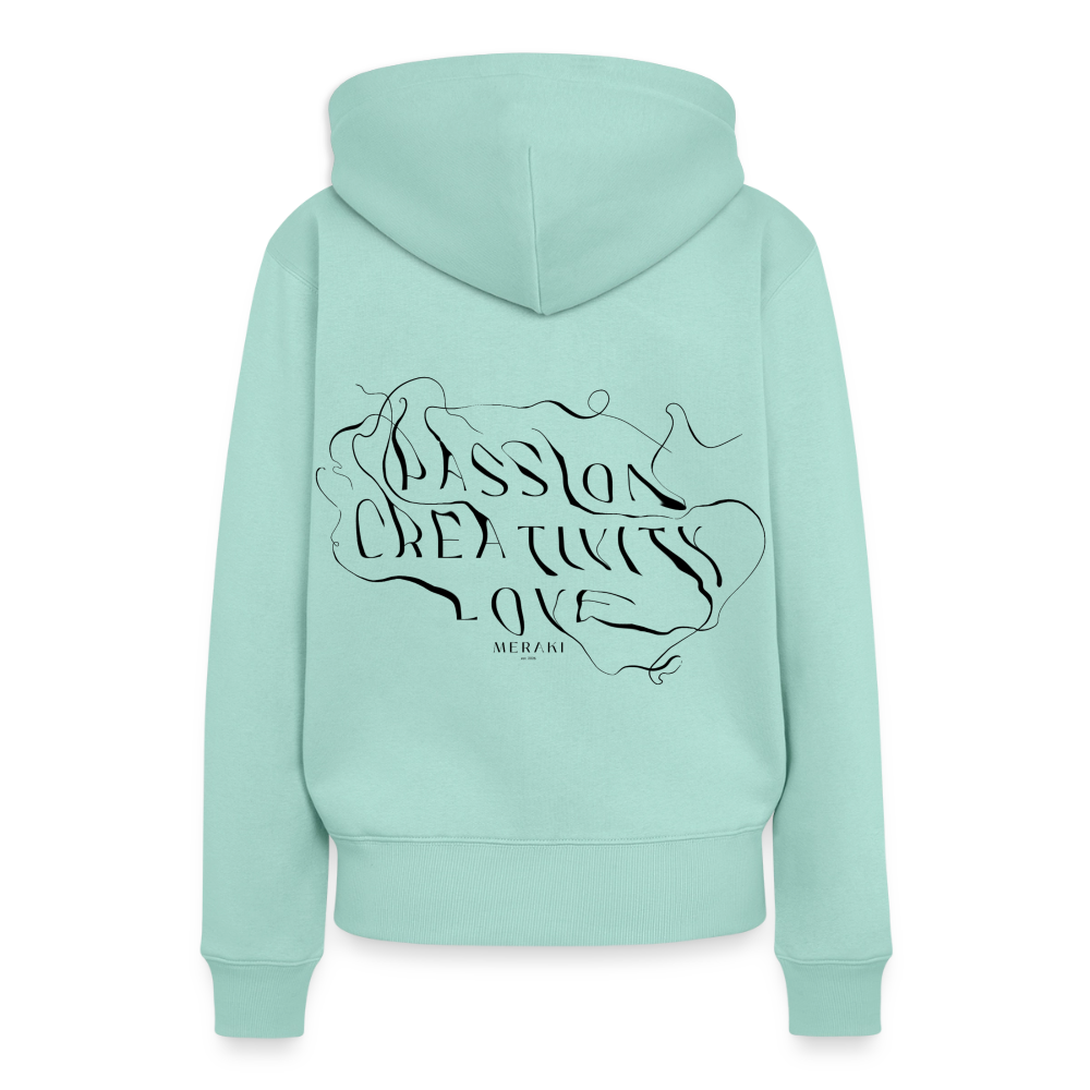 Frauen Premium Hoodie - Mint 