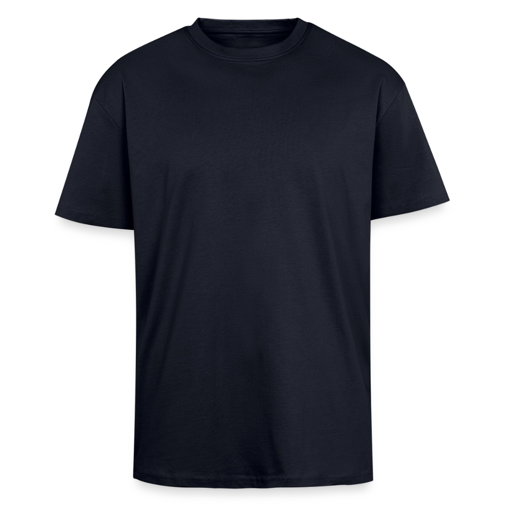 Oversized Heavyweight T-Shirt - Seifenblasen - French Navy