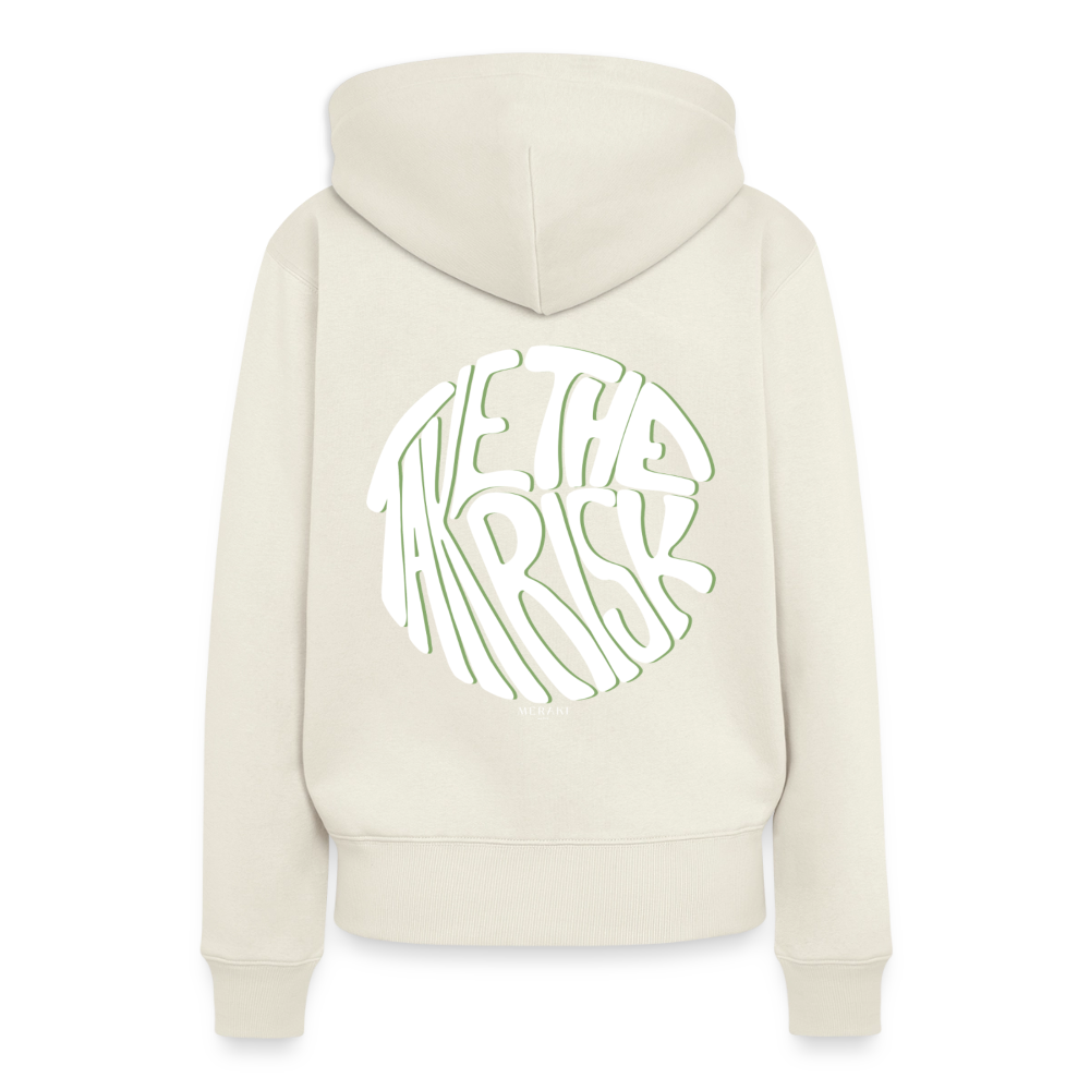 Frauen Premium Hoodie - Naturweiß