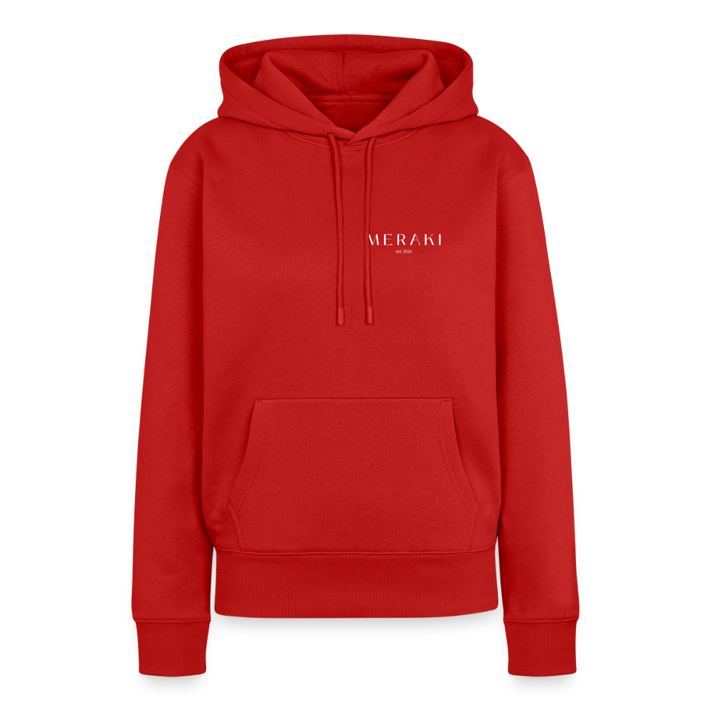 Frauen Premium Hoodie - Rot