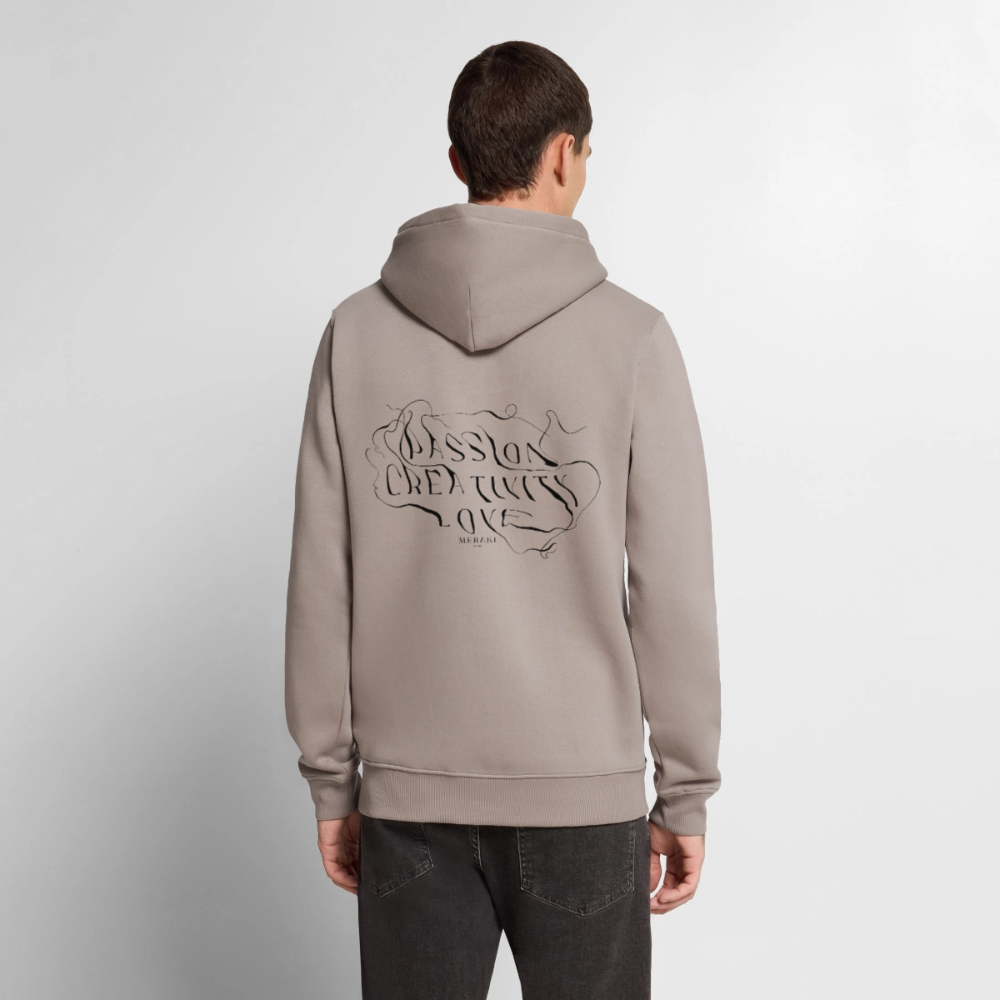 Männer Premium Hoodie - Taupe