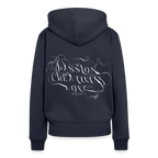Frauen Premium Hoodie - Navy