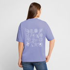 Stanley/Stella Oversized Unisex Bio T-Shirt Blaster 2.0 - Violett