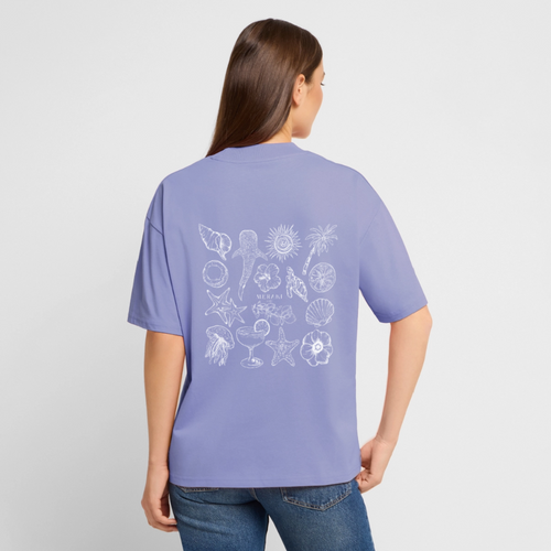 Stanley/Stella Oversized Unisex Bio T-Shirt Blaster 2.0 - Violett