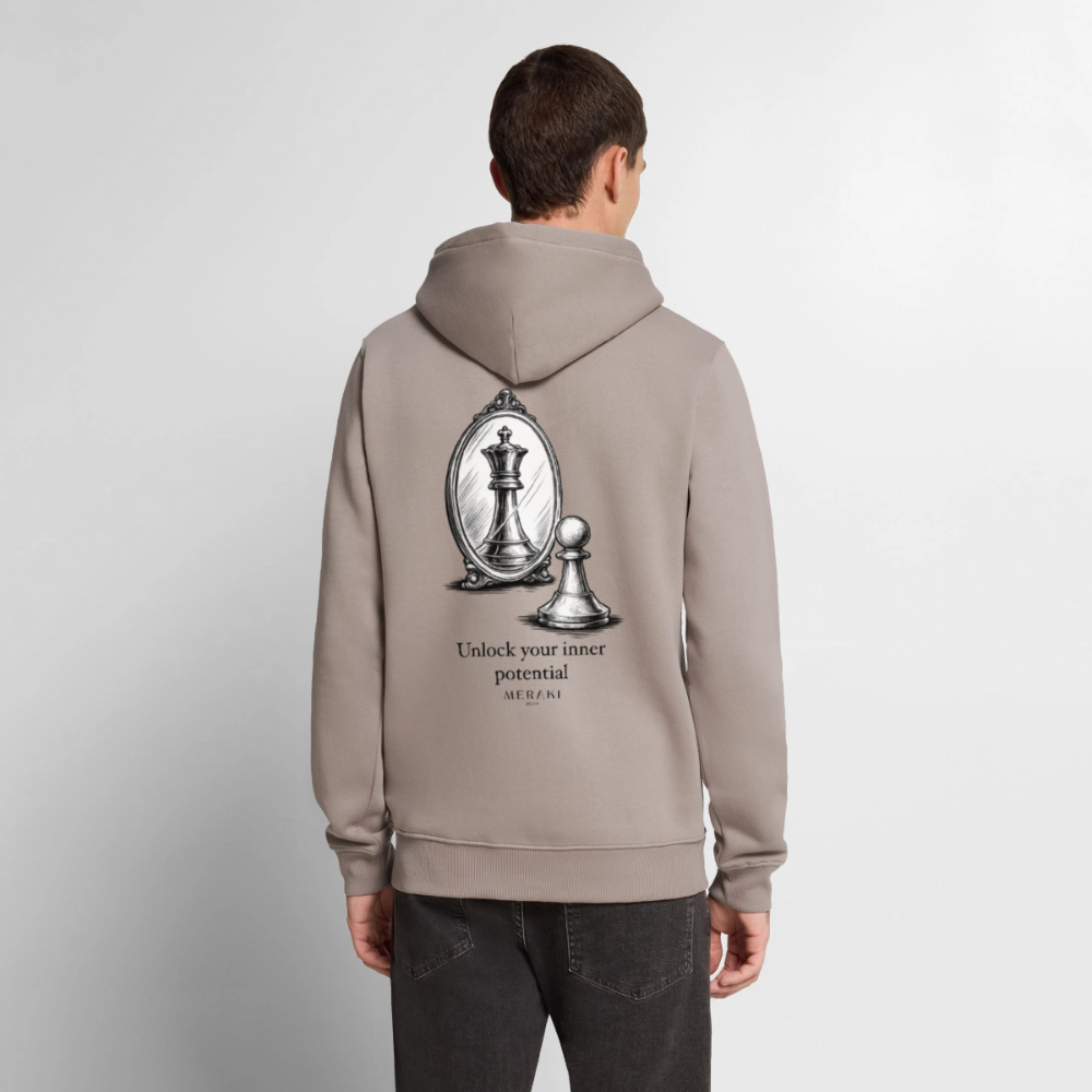 Männer Premium Hoodie - Taupe