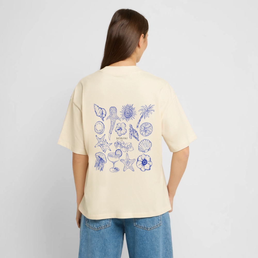 Stanley/Stella Oversized Unisex Bio T-Shirt Blaster 2.0 - Natur