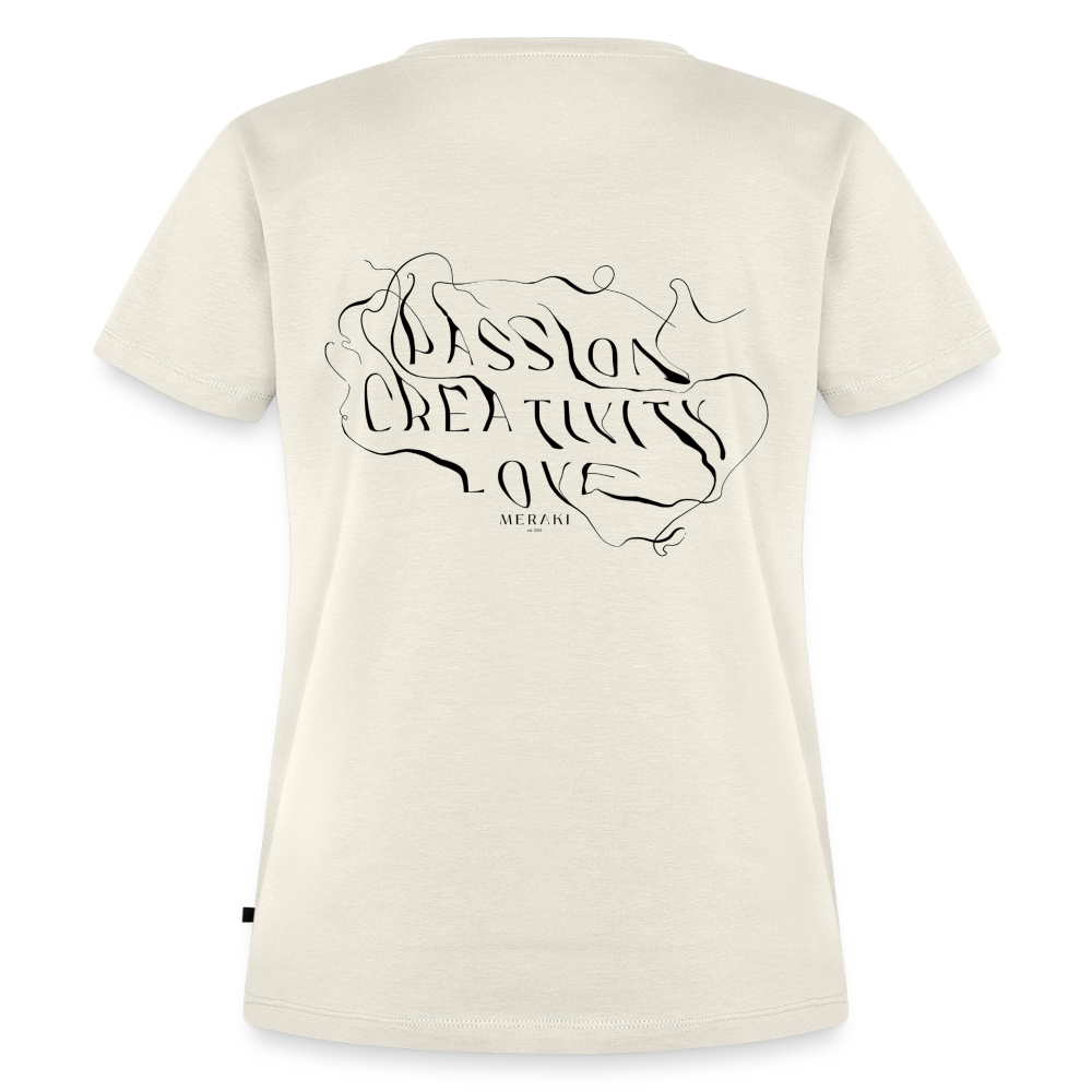 Frauen Premium T-Shirt - Naturweiß
