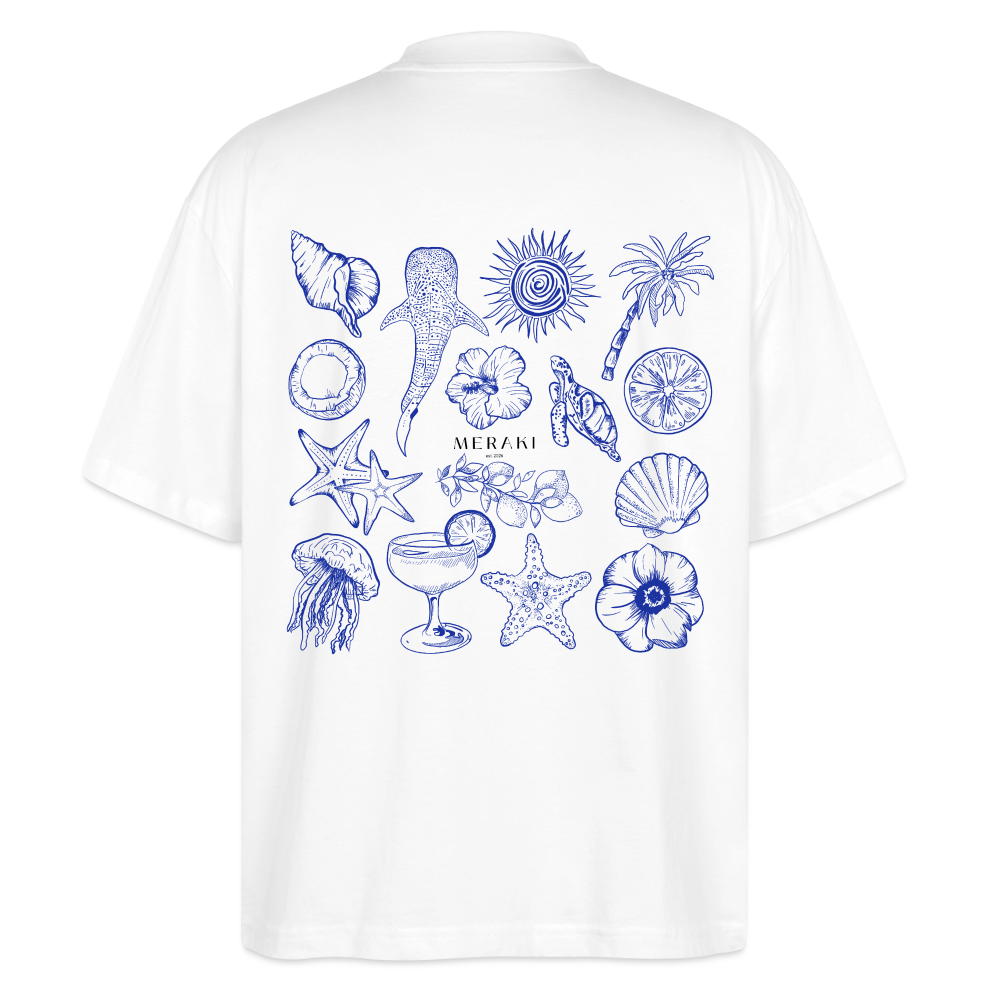 Stanley/Stella Oversized Unisex Bio T-Shirt Blaster 2.0 - Weiß