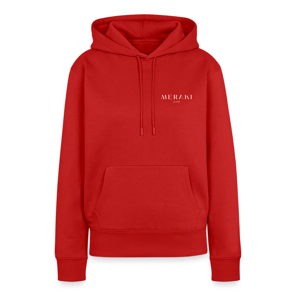 Frauen Premium Hoodie - Rot