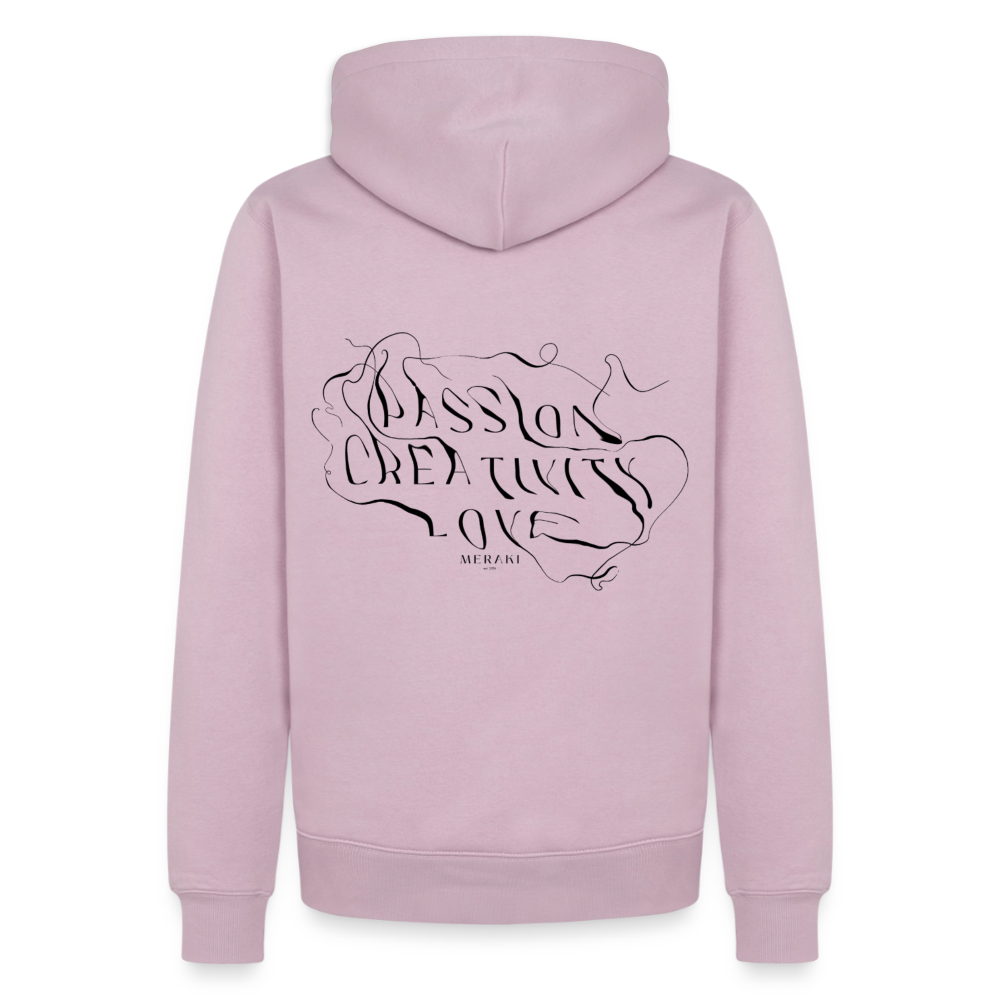 Männer Premium Hoodie - Altrosa