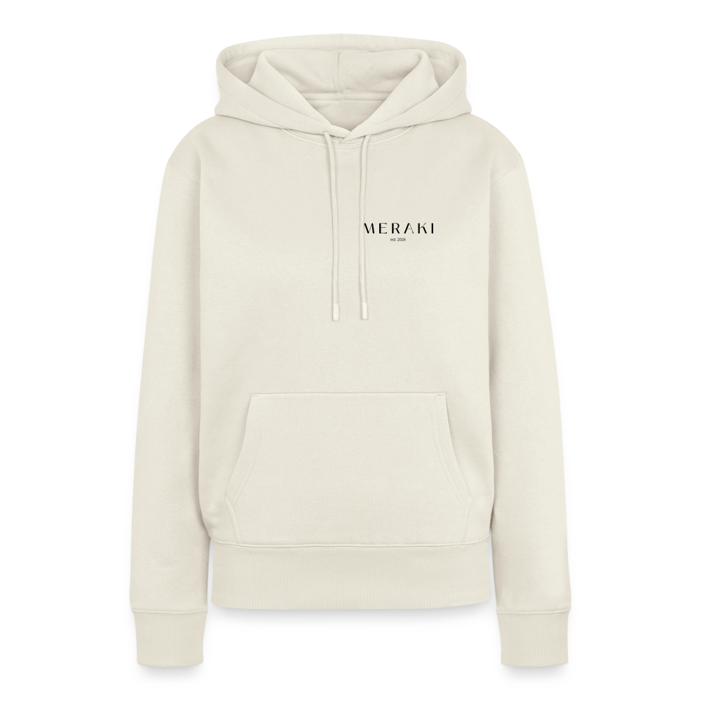 Frauen Premium Hoodie - Naturweiß